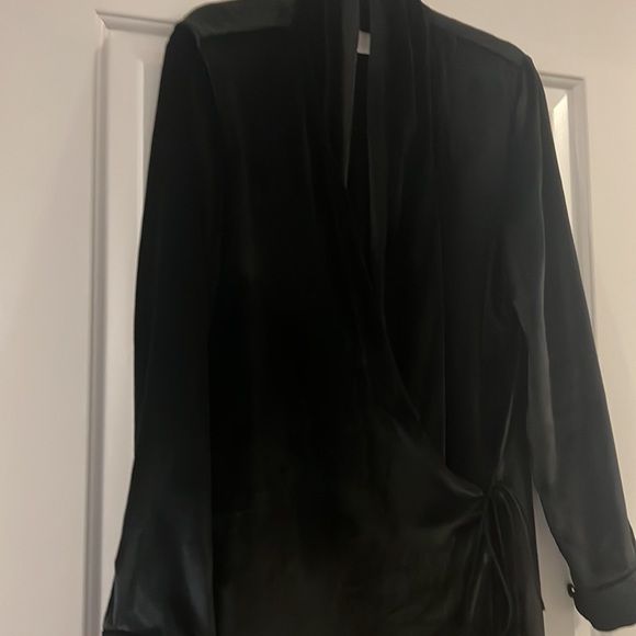 Mason velvet wrap dress - Picture 2 of 8